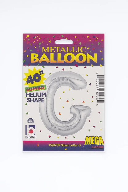 Foil Ballon Letter G Centered