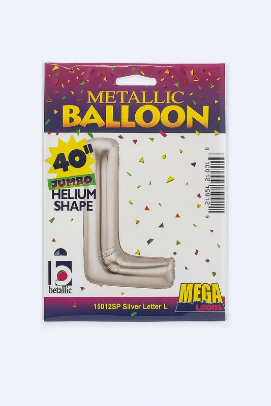 Foil Ballon Letter L Centered