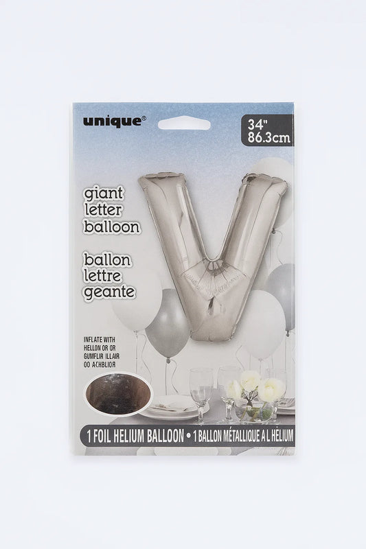 FoilBallonLetterVCentered