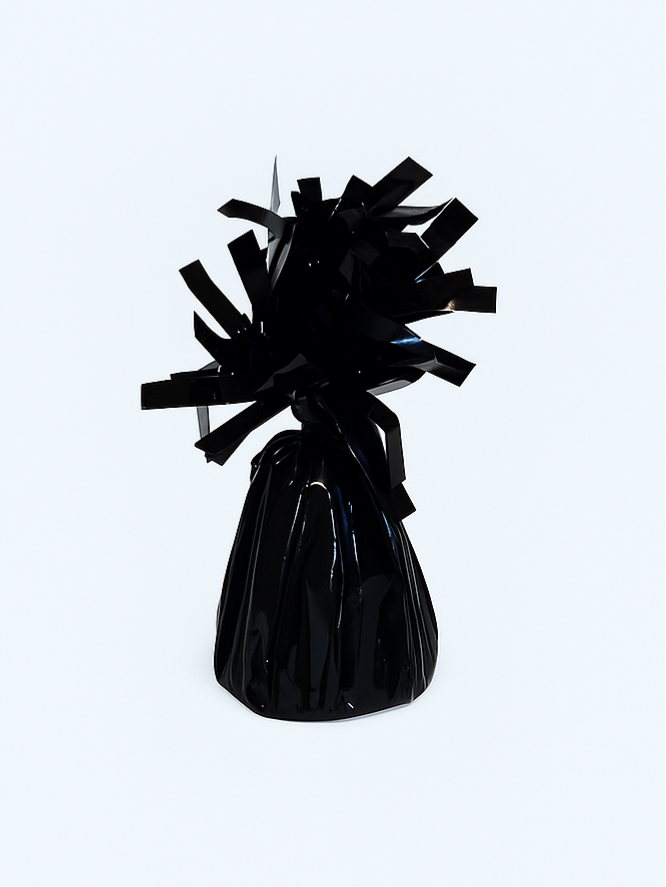 Foil Balloon Weight – Black, 140 g (Each)
