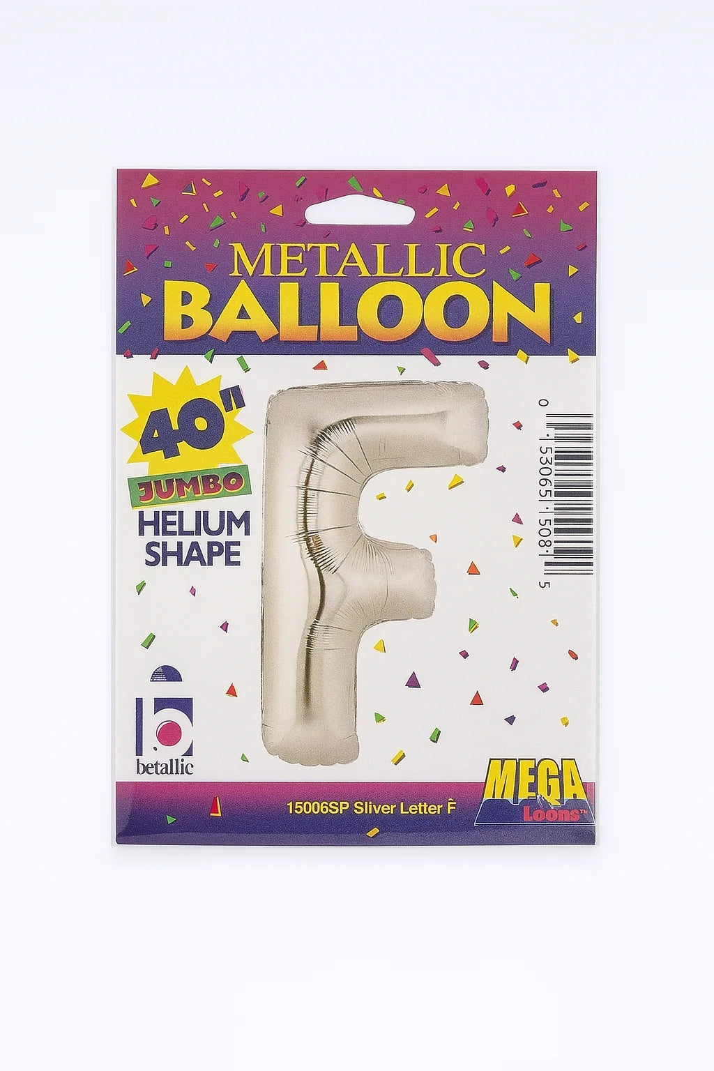 FoilBallonLetterFCentered