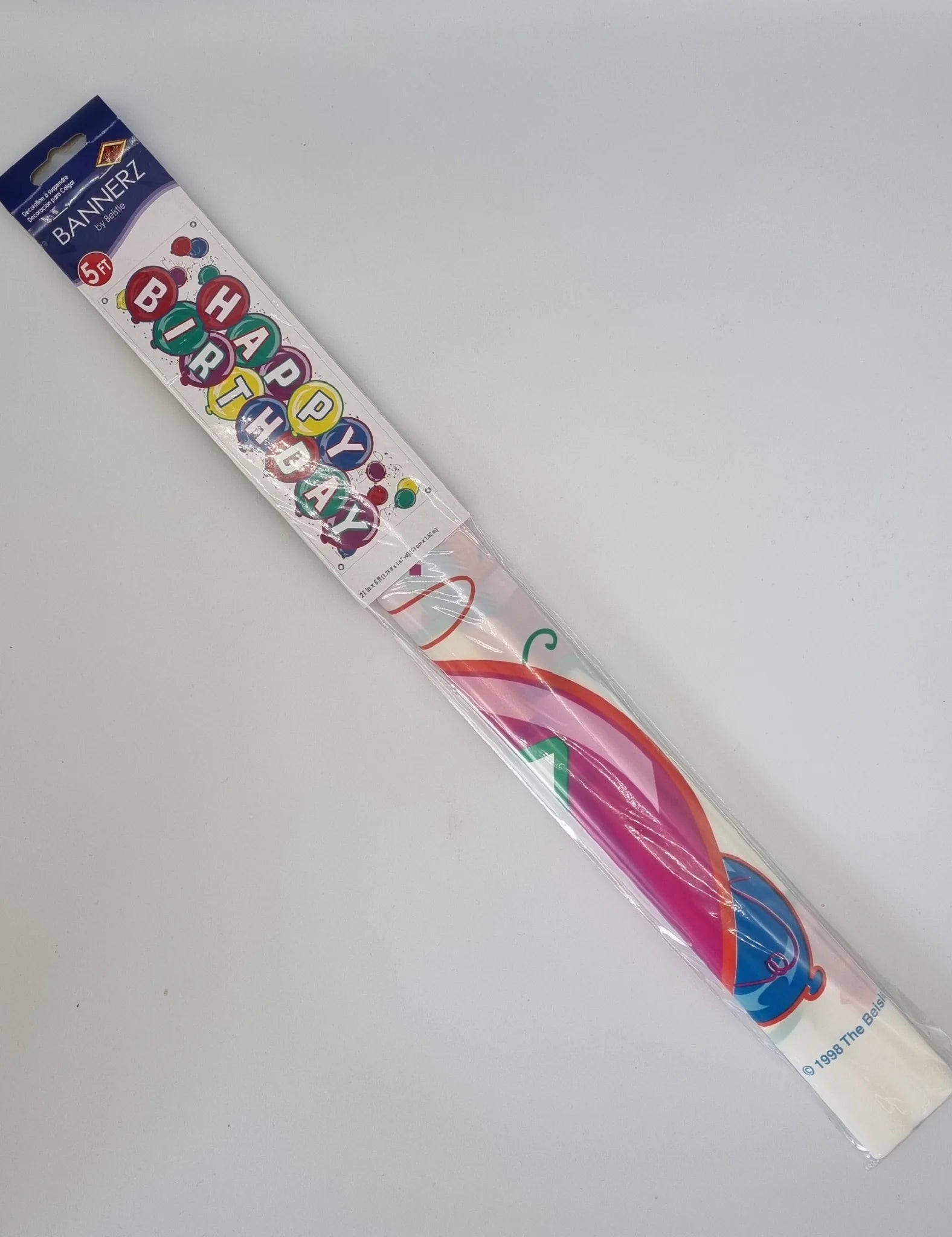Happy birthday banner 5ft