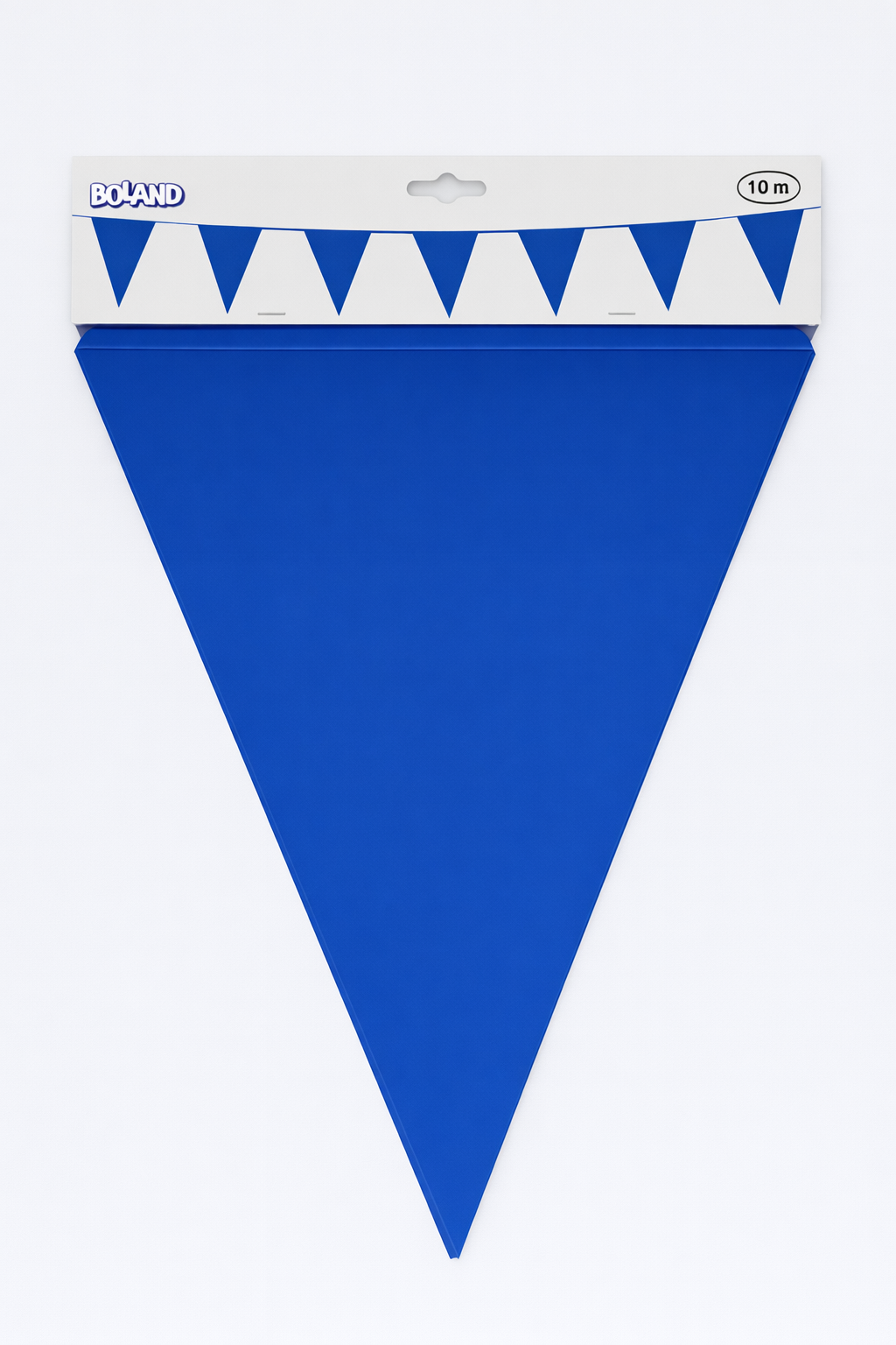 Giant Blue Pennant Bunting – 10 m, 18 Flags