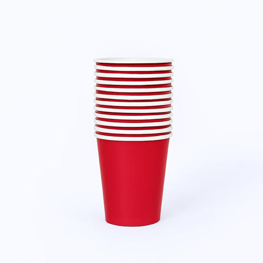 ruby-red-paper-cups-9oz-14pk